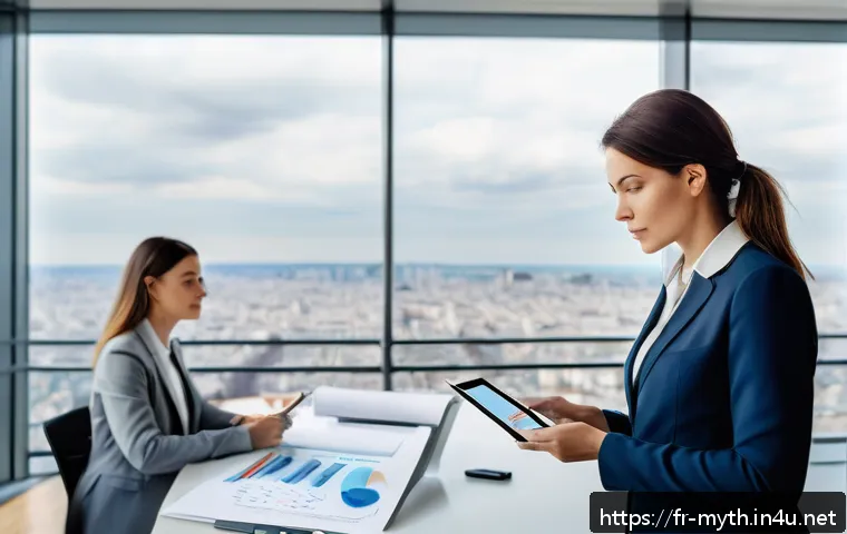 아테나의 지혜와 전략 - A serene modern office scene with a diverse group of professionals engaged in strategic planning. Th...